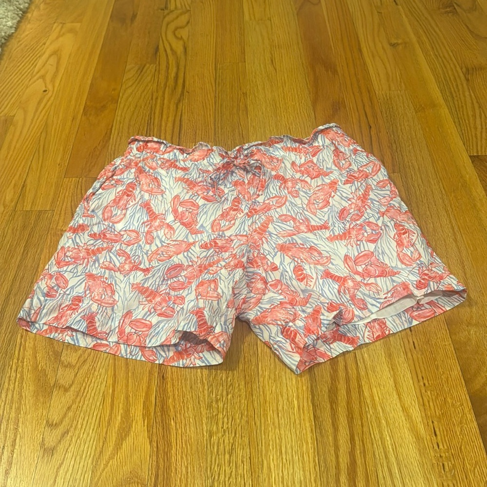 Talbots Pull On Lobster Lined Drawstring Shorts - image 2